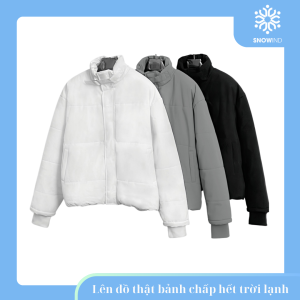 Áo Phao Form Boxy Hot Trend SNOWIND
