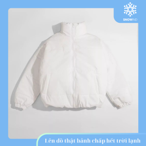 Áo Phao Form Boxy Thời Trang Trẻ SNOWIND