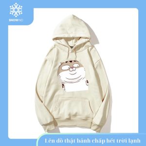 Áo Hoodie Mèo Bự Snowind