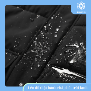 Áo Phao Boxy Unisex Trẻ Trung SNOWIND