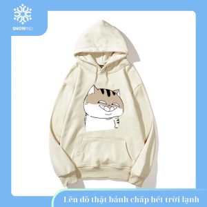 Áo Hoodie Mèo Bự Snowind