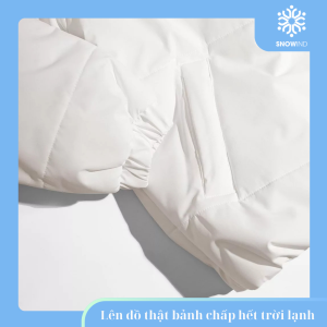 Áo Phao Form Boxy Thời Trang Trẻ SNOWIND