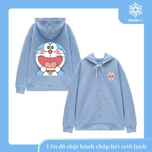 Áo Hoodie Doraemon Snowind Siêu Đáng Yêu