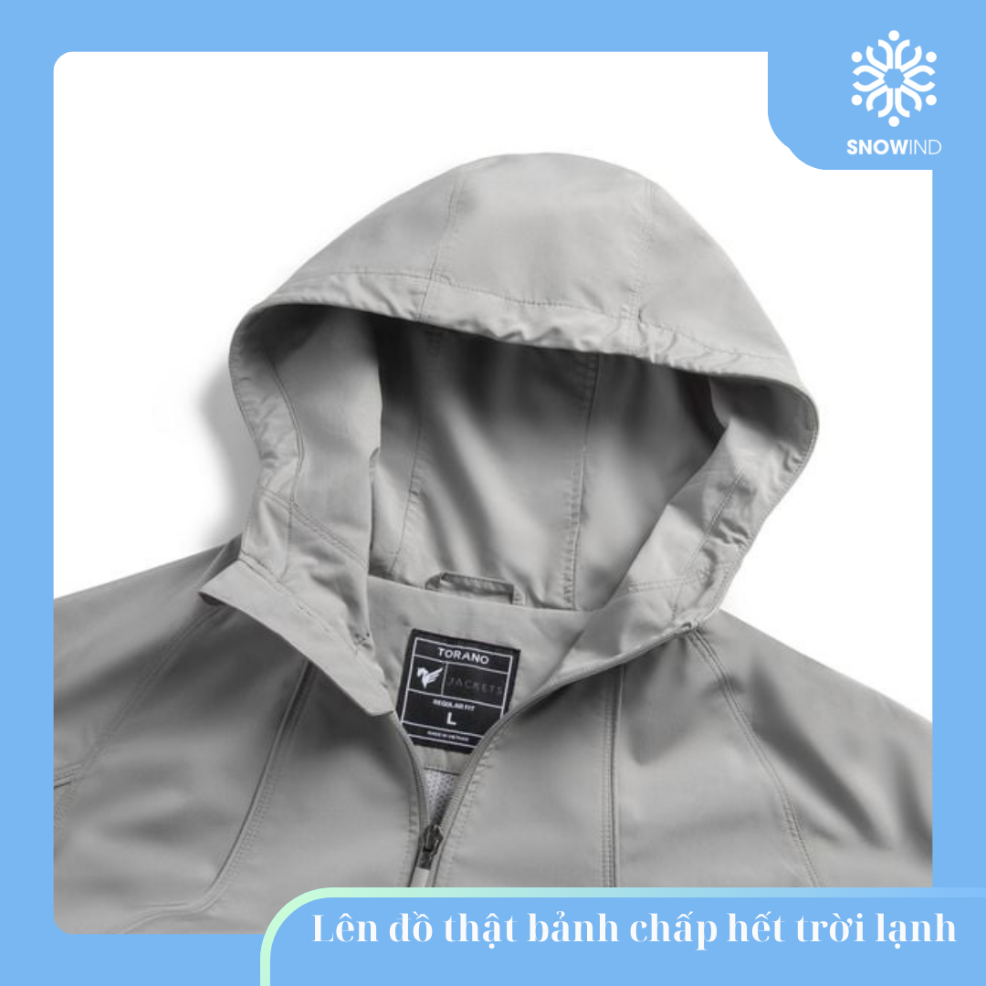 Áo khoác gió đi xe máy mùa lạnh – giải pháp giữ ấm thông minh cho nam và nữ hiện đại